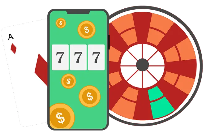 Visual representation of online casino fraud types including bonus abuse, fake registrations, and geo-masking in gaming industry