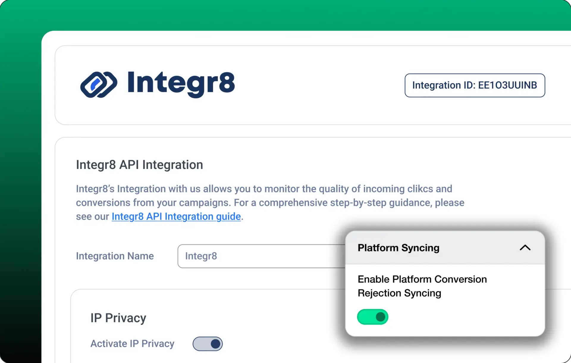 Integr8 integration illustration